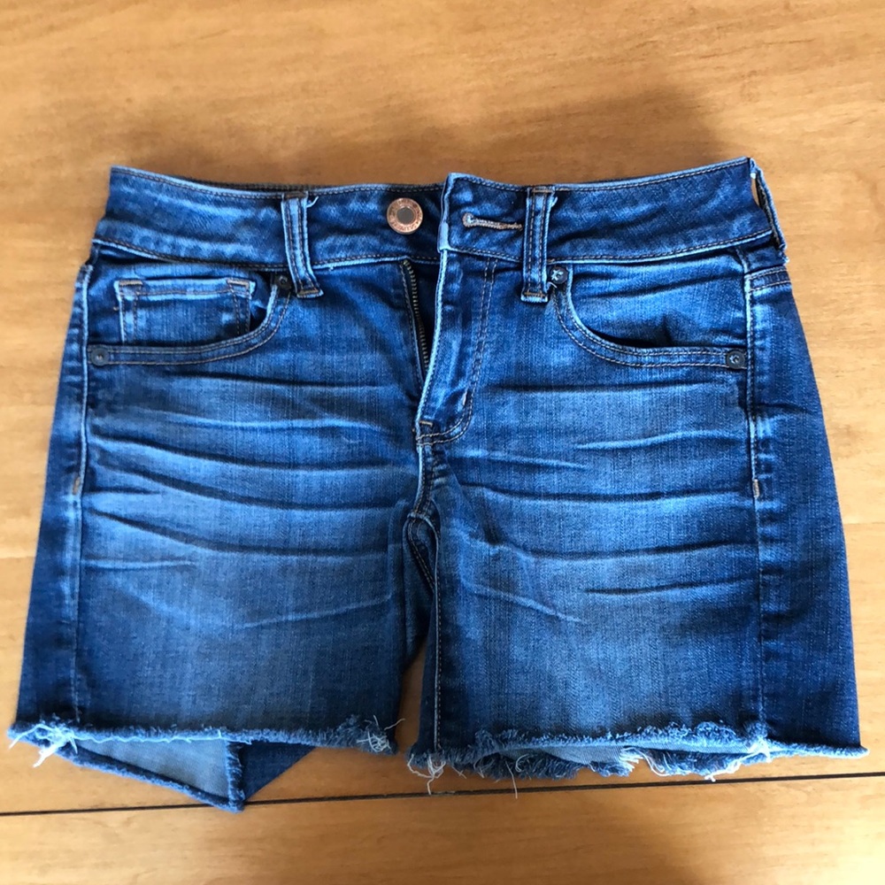 American Eagle Super Super Stretch Jean Shorts
